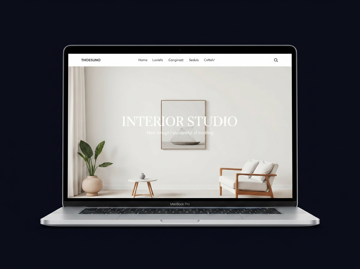 Studio Vibe website design
